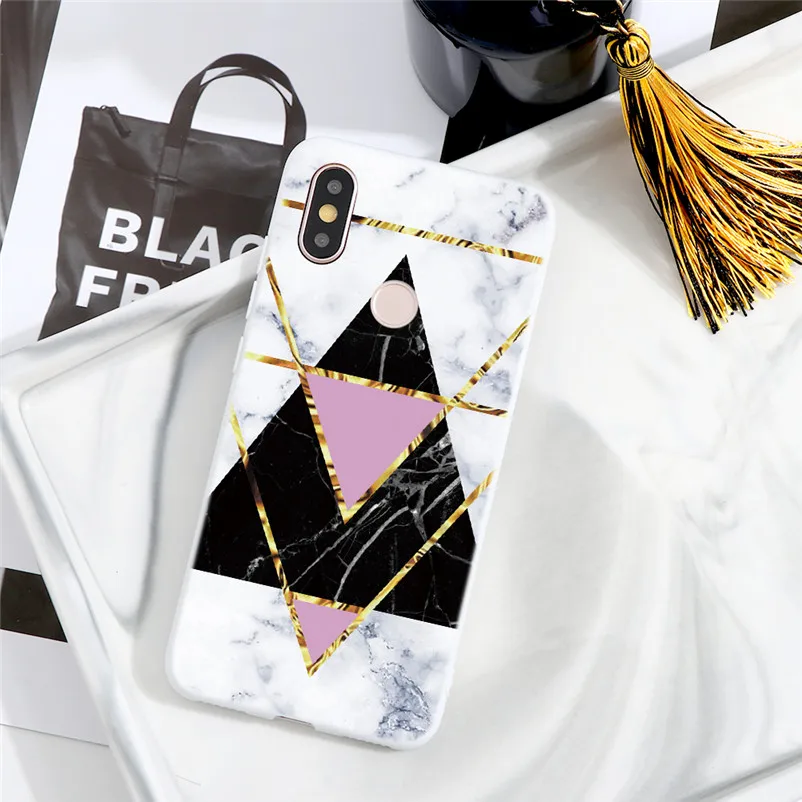 dls2sjf Мраморный чехол для Xiao mi Red mi Note 7 5A 5 6 8 Pro 6A 7A Plus mi A3 A1 A2 8 9 Lite SE 9T F1 CC9 CC9e TPU Белый матовый чехол Funda - Цвет: dls2sjf