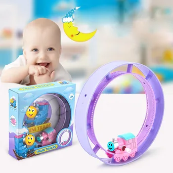 

Children's Cartoon Small Rail Train Toys Train Track Toy Vehicle Spring Toys Kids Toys Birthday Gifts Room Decoration