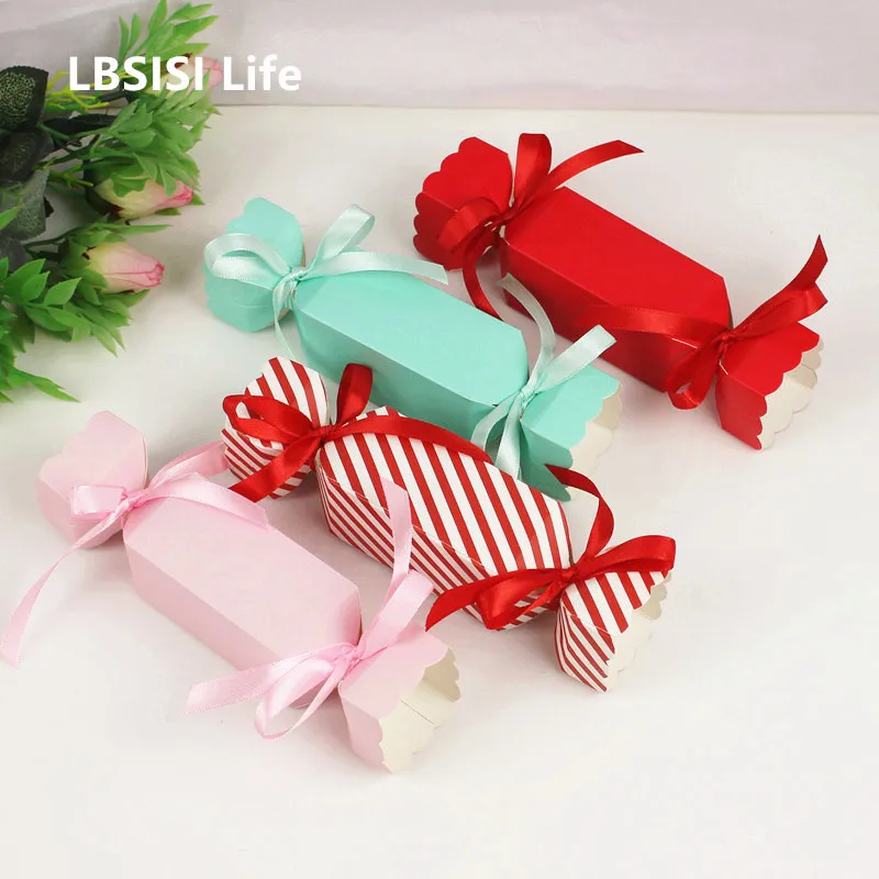 Свадебные коробки для конфет LBSISI Life 20 шт. маленькие европейские в форме свежих