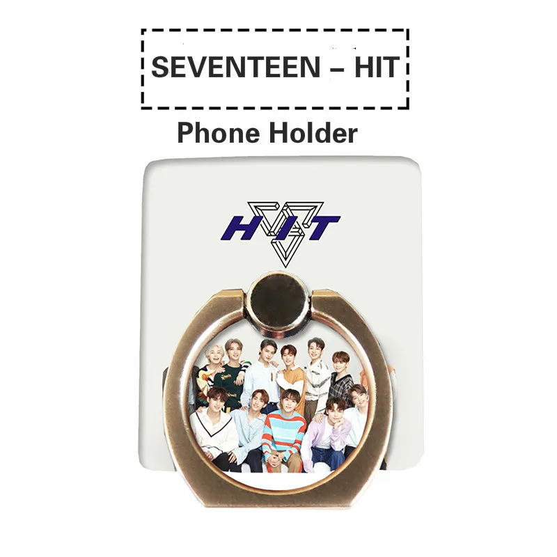 Смартфон MYKPOP коллекция KPOP SEVENTEEN - HIT мобильный телефон настольный держатель