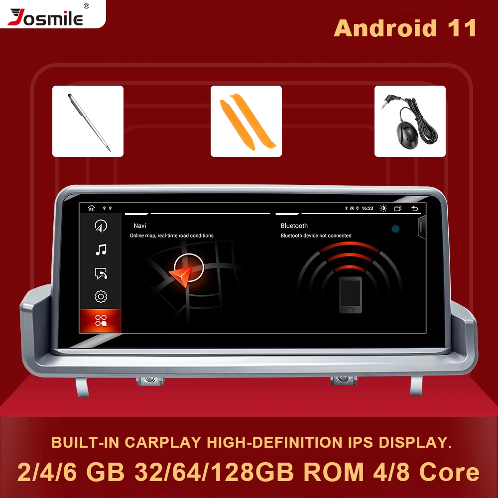 IPS 6GB 10.25&quot Android 11 Car Multimedia Radio GPS For BMW E90 E91 E92 E93 2005-2012 System Support SWC idrive Stereo 8 Core DSP |