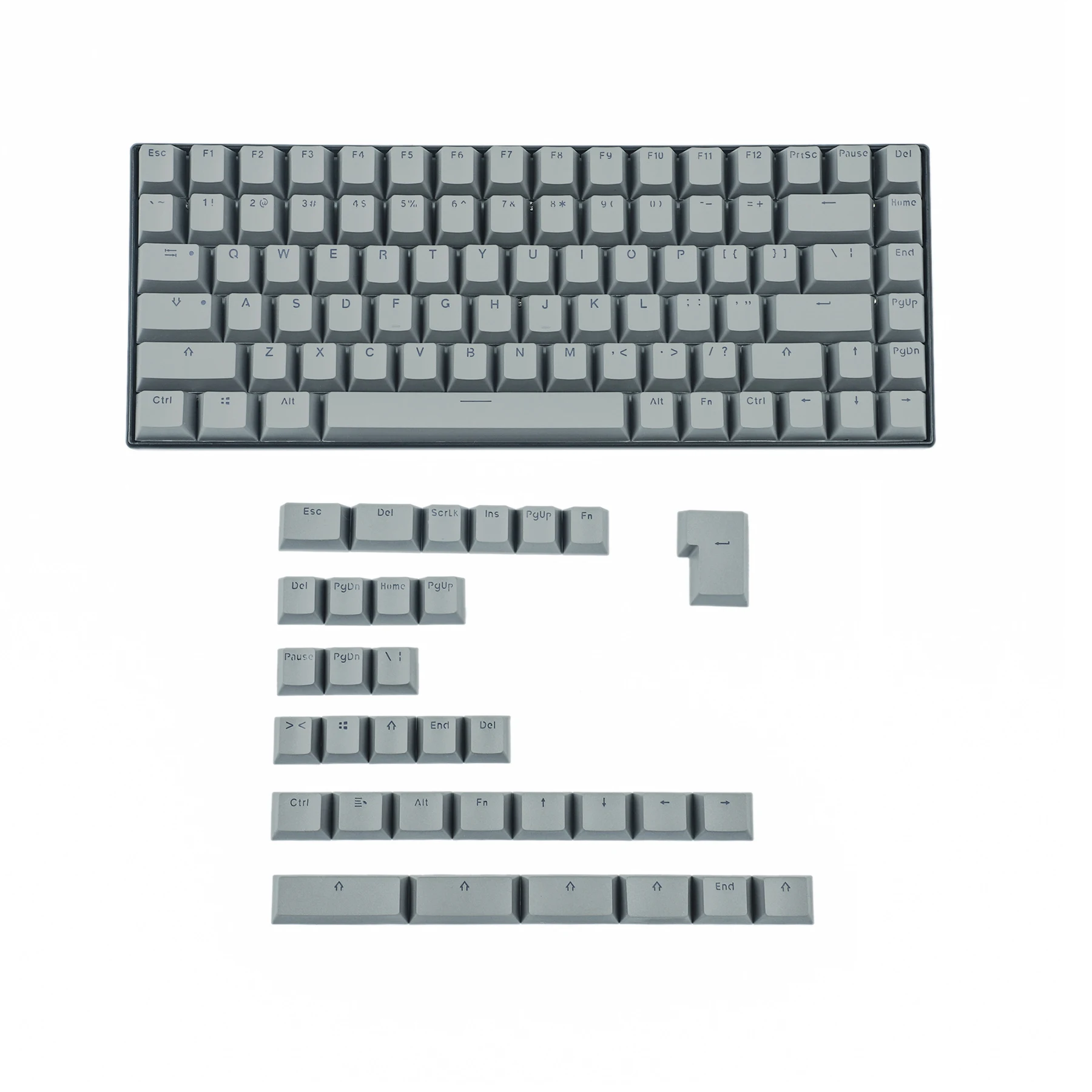 Колпачки клавиш OEM 117 для механической клавиатуры 61 64 68 84 GMMK Keychron K2 | Компьютеры и