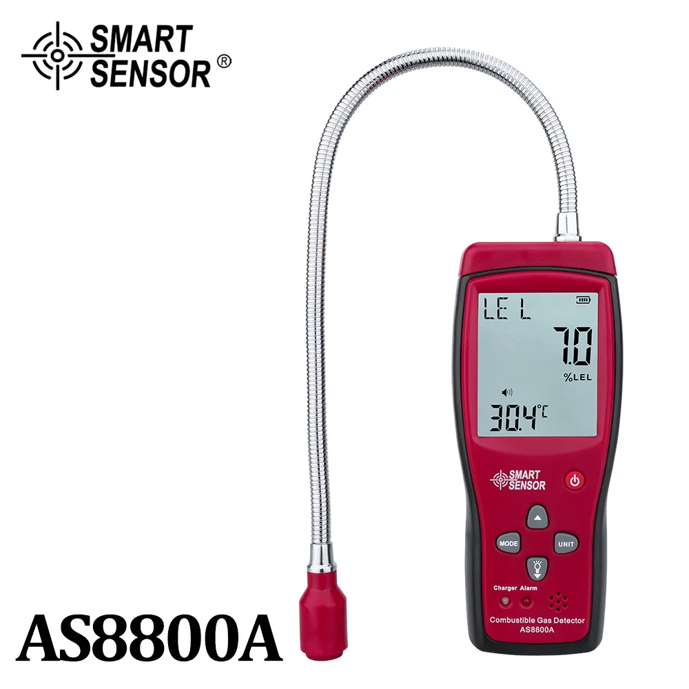 Combustible Gas Detector with SmartAlarm LED Indicator