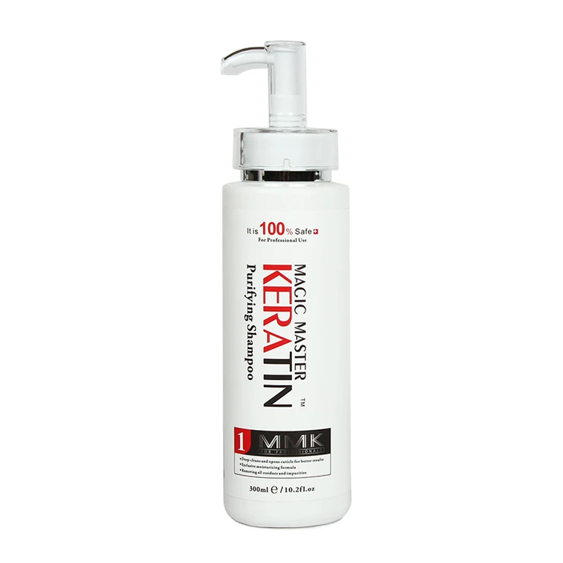 Shampoo 300Ml Mmk Magic Master Shampoo Purificante Alla Cheratina Prima Del Trattamento Alla Cheratina Dei Capelli Raddrizzare Per I Capelli