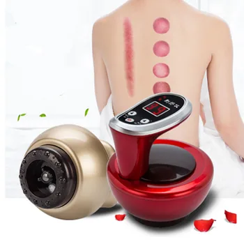 

Electric Scraping Cupping Cans Guasha Suction Massager Negative Pressure Meridian Fat Burning Slim Heating Therapy Physiotherapy