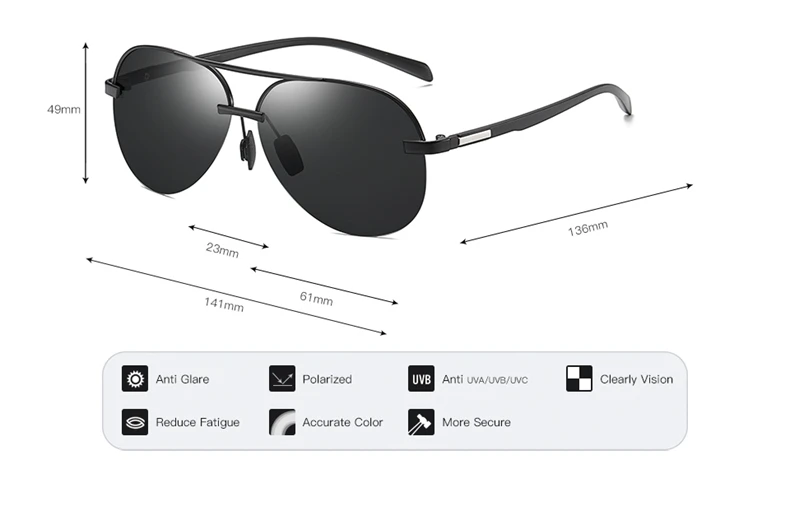 TUZENGYONG Алюминий Магний+ TR90 Мужские поляризационные солнцезащитные очки Брендовые дизайнерские полурамки для мужчин вождения солнцезащитные очки UV400 Oculos