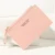 Men and women ID card holder PU zipper small coin purse credit card holder solid color business card case business card holder 10