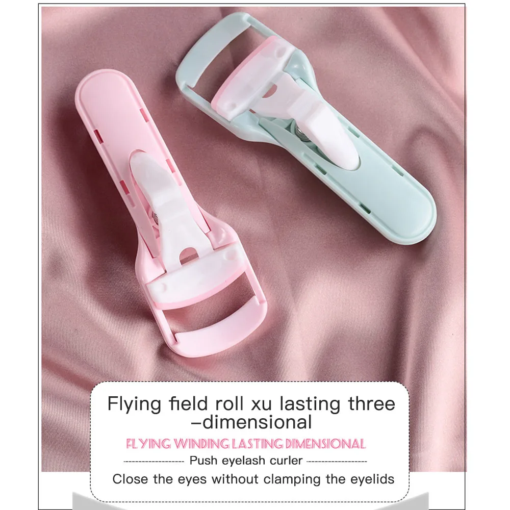 

Eyelash Curler Curling Lasting Not Clip Eyelids Eyelash Curler Portable Makeup Tools