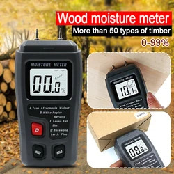 Advanced Digital Wood Moisture Meter with Large LCD Display