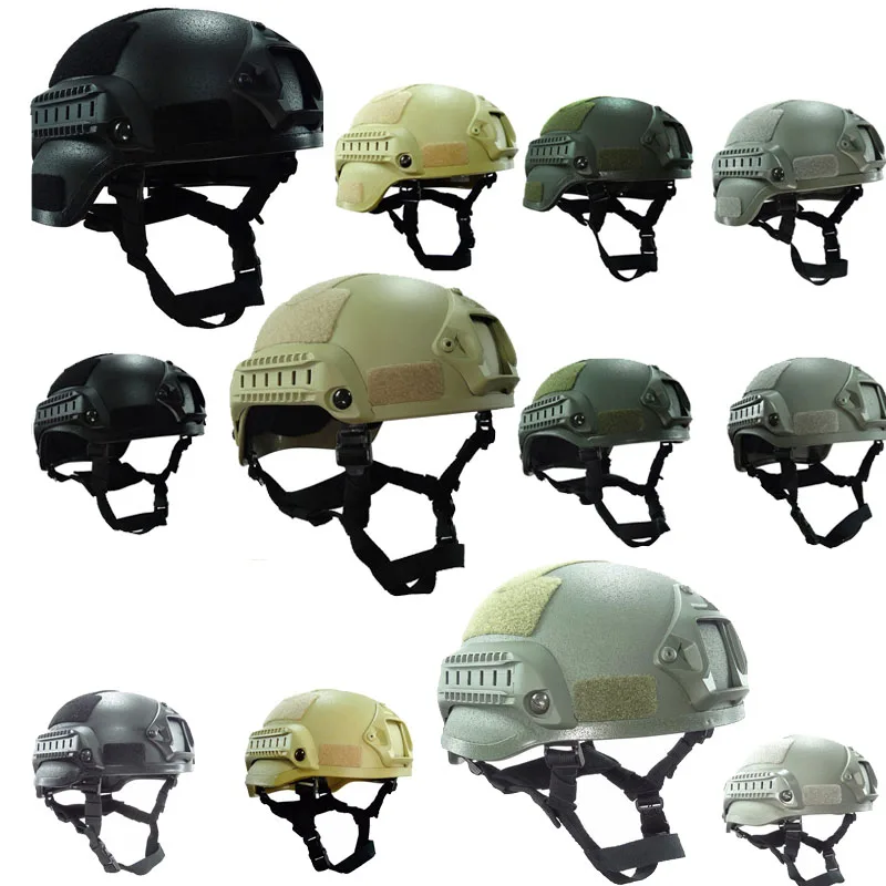 Outdoor Airsoft Paintabll Shooting Helmet Head Protection Gear Tactical Fast Helmet Upgraded Mich 2000 2001 2002 Helmet