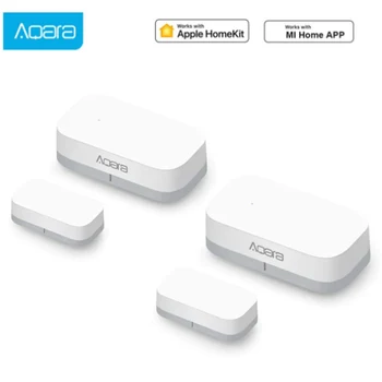 

Aqara Door Window Sensor Zigbee Wireless Connection Smart Mini Door Sensor Work With Gateway Hub For Homekit Mi Home App Control