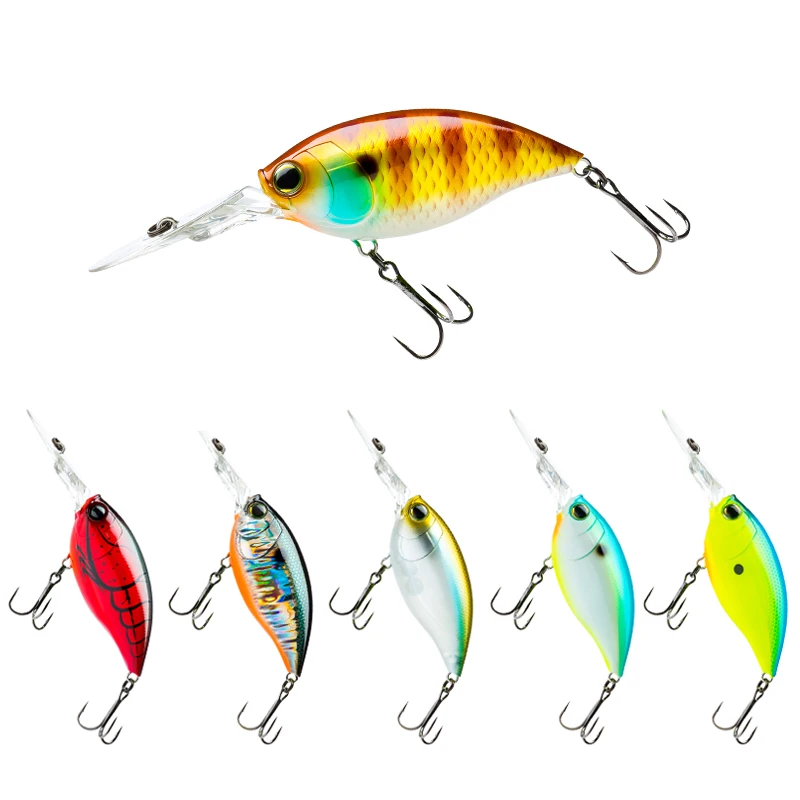 Fishing Lures Wholesale 22.5g 75mm Crank Wobbler Crankbaits Artificial