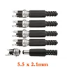 1/2/5 paire 5.5x2.1mm alimentation cc prise Jack connecteur DC 5.5x2.1 DC mâle femelle montage sur panneau prise prise adaptateur Terminal ► Photo 2/6