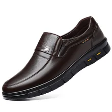  Leather Men Shoes Luxury Trendy 2021 Casual Slip on Formal Loafers Men Moccasins Italian Black Male Driving Shoes Sneakers 38-45 