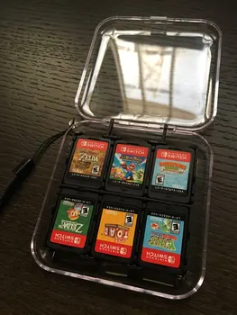 

12 in 1 Game Card Case SD Portable Cartridge Box Protector For Switch Storage Box Protector Case