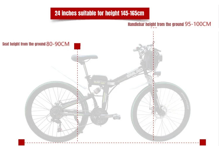 Electric mountain bike 26 inch 48V lithium battery foldable bicycles male and female student mobility assistance e bike