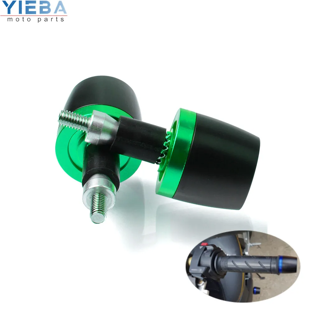 

Motorcycle Handlebar Grips Caps handlebar Ends 22mm 7/8'' FOR Suzuki DRZ400SM 2008 SV1000S 2005 Kawasaki Ninja ZX6R ZX600J 2001