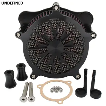 

Motorcycle Air Cleaner Intake Cut Air Filters System Aluminum For Harley Touring Street Glide 2008-2016 Dyna FXDLS Softail Trike