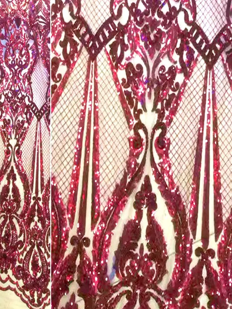 Высокое качество модные блестки кружева оптом CL60749