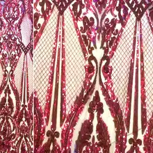 Высокое качество модные блестки кружева оптом CL60749