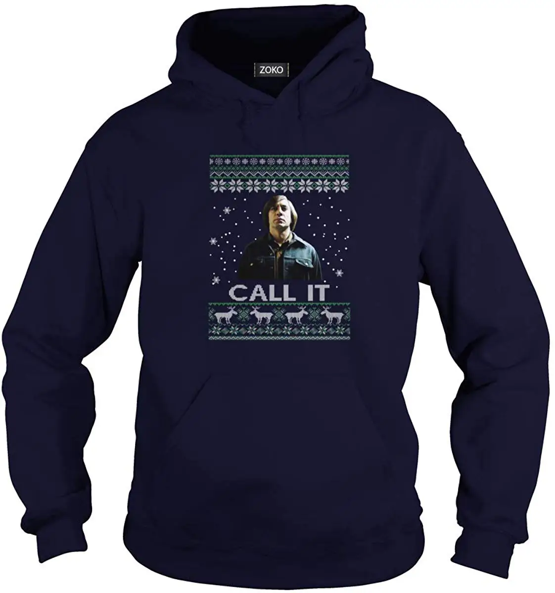Zoko Apparel Call It Ugly Christmas T-Shirt |