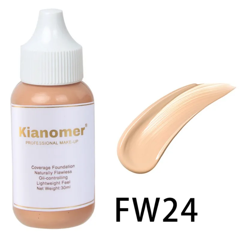 Kianomer жидкая косметика/основа Увлажняющая крышка шрамы от акне веснушки поры жидкий консилер