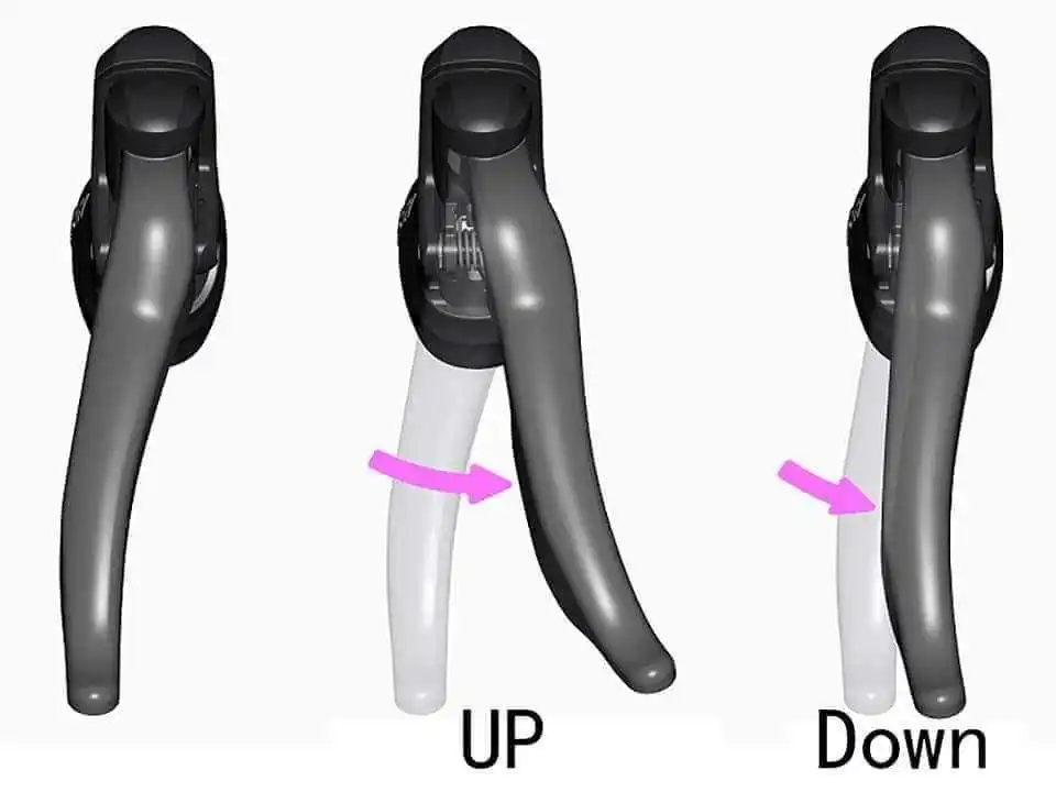 エンジンリフレッシャー Sensah reflex/ignite/phi/shifter de bicicleta de estrada 2x8 / 2x9