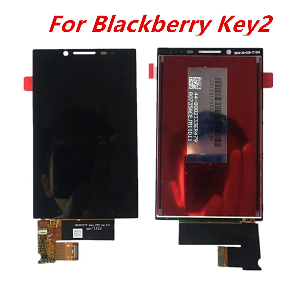 Новый протестированный хорошо для BlackBerry KEY Two Key2 ЖК-дисплей Digitzer сборка +