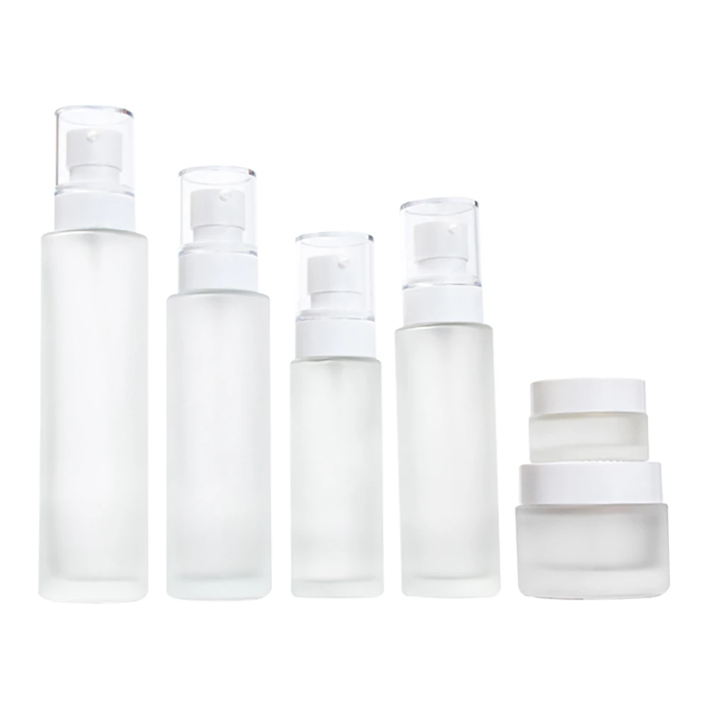 Frascos vidrio para base de maquillaje, envases de cosméticos, botellas rellenables para crema, 50G|Botellas rellenables| AliExpress