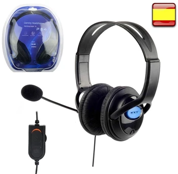 

Cascos Auriculares con micrófono para ps4, pc, Gaming, ordenador Playstation4