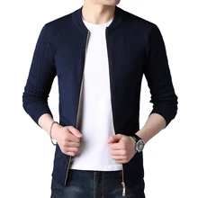 ^#Cheap BROWON 2019 Cardigan Autumn Winter Knitted Cardigan for Men Sweater Slim Fit Sweaters Men Coat Pure Color Jacket Cardigan ^#Cheap BROWON 2019 Cardigan Autumn Winter Knitted Cardigan for Men Sweater Slim Fit Sweaters Men Coat Pure Color Jacket Cardigan