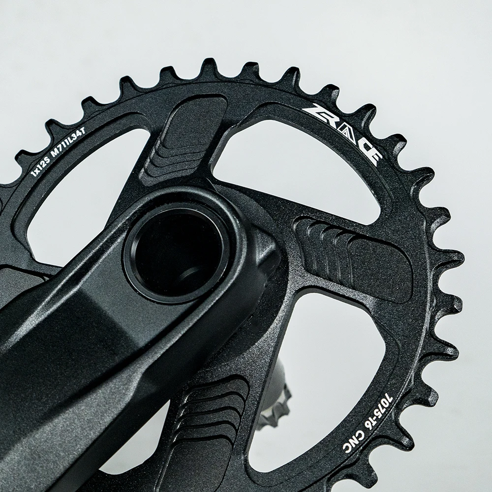 ZRACE 1x10 s/11 s/12 s Chainring, 7075AL Vickers-твердость 21, смещение 6 мм, узкий широкий MTB Chainwheel, S-RAM Кривошип с прямым креплением