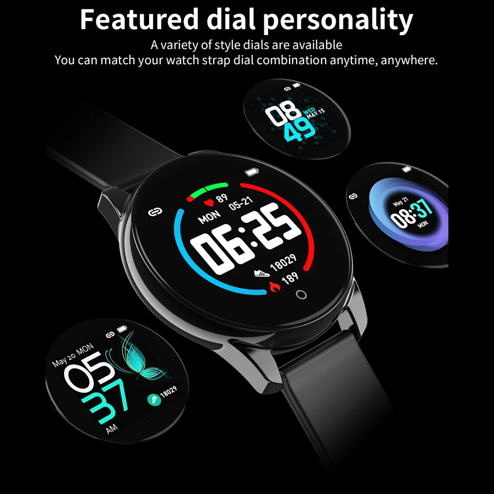 Watch4 Bluetooth умные часы мужские ЭКГ кровяное давление пульсометр смарт-браслет спортивные водонепроницаемые Смарт-часы фитнес-трекер Facebook