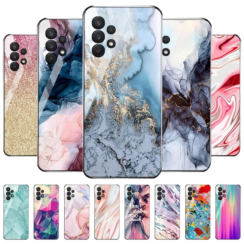 For Samsung Note 20 Ultra Case For Samsung A10 A32 A51 A12 A21S A31 A50 A52 A72 A42 A71 Plus Tempered Glass Cover Galaxy S21 Bag