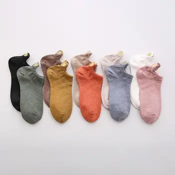 

Autumn New Socks Love Embroidery Fashion Cotton Sports Comfort Breathable College Invisible Floor Non-slip CASUAL Socks