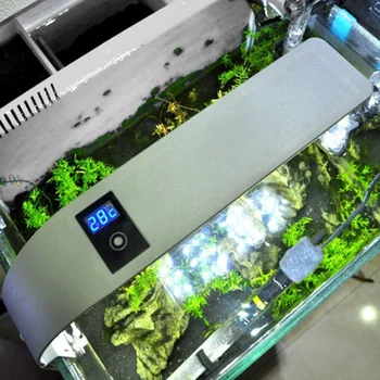 

15W Aquarium LED Lighting Touch Screen Fish Tank Light Lamp Aquatic Plant Lighting Waterproof Clip-on Lamp NEW
