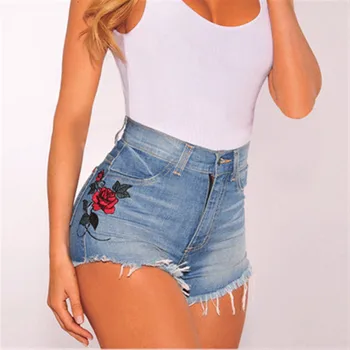 

F.N.JACK High Waist Denim Shorts Size S-3XL Female Short Jeans Women Summer Hot Pants Ladies Sexy Pant Plus Size