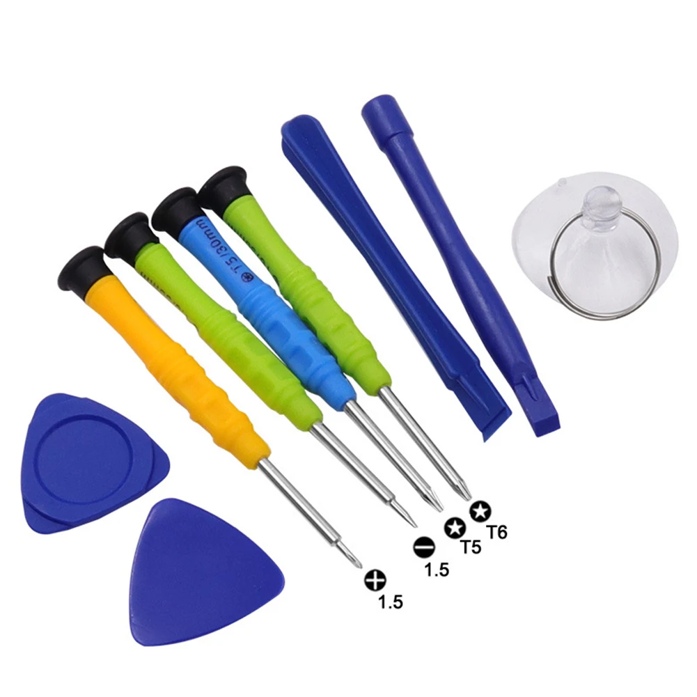 

9-piece Disassembly Tool Metal To Remove Battery Screwdriver Set Repair Combination For Iphone Samsung Android Phone