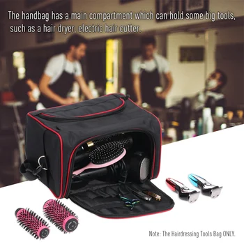 

Portable Hair Scissor Bag Salon Barber Handbag Hairdressing Comb Tools Carrying Case Makeup Storage Bag with Shoulder Strap