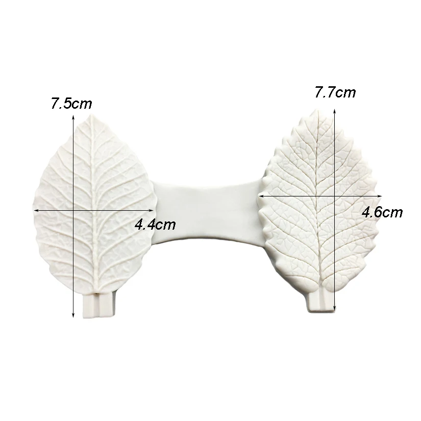 Silicone Rose Leaf Mold for Baking and Cake Decorating