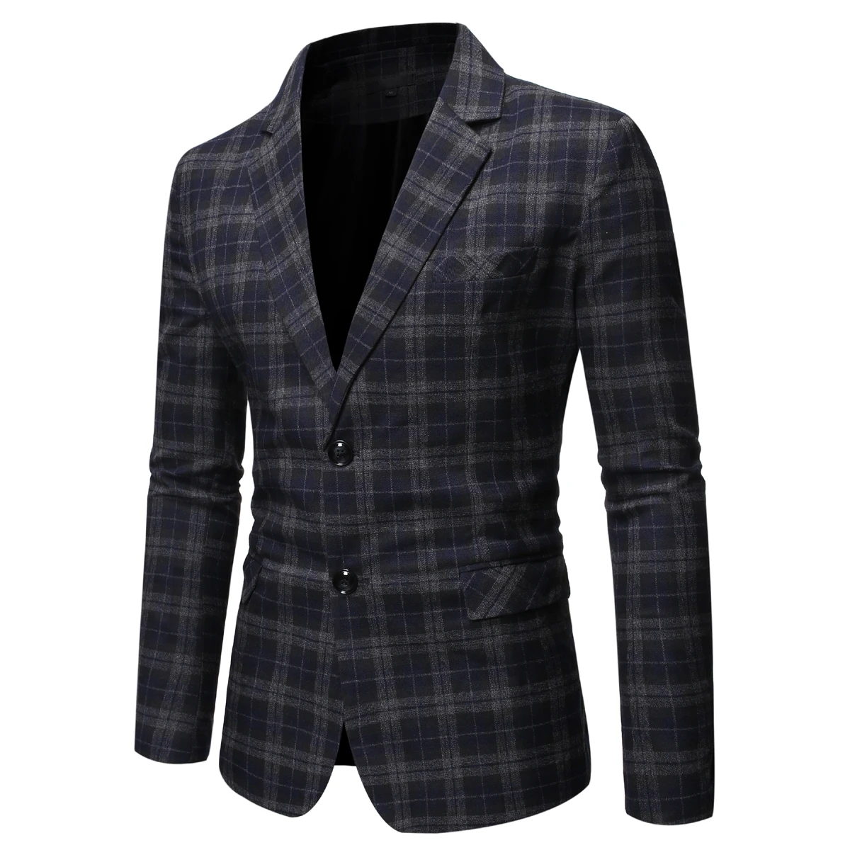 PUIMENTIUA 2019 Fashion Mens Autumn Casual Blazers Plaid Business England Style Wedding Party Outwear Men Blazer Slim Fit Suit PUIMENTIUA 2019 Fashion Mens Autumn Casual Blazers Plaid Business England Style Wedding Party Outwear Men Blazer Slim Fit Suit