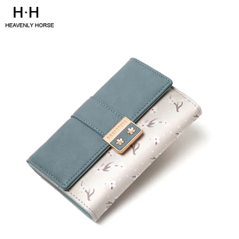 

Women Short Small 6 Card Slots Wallet Fashion Summer New Arrival PU Leather Daily Essentials with the Convenience and the Style