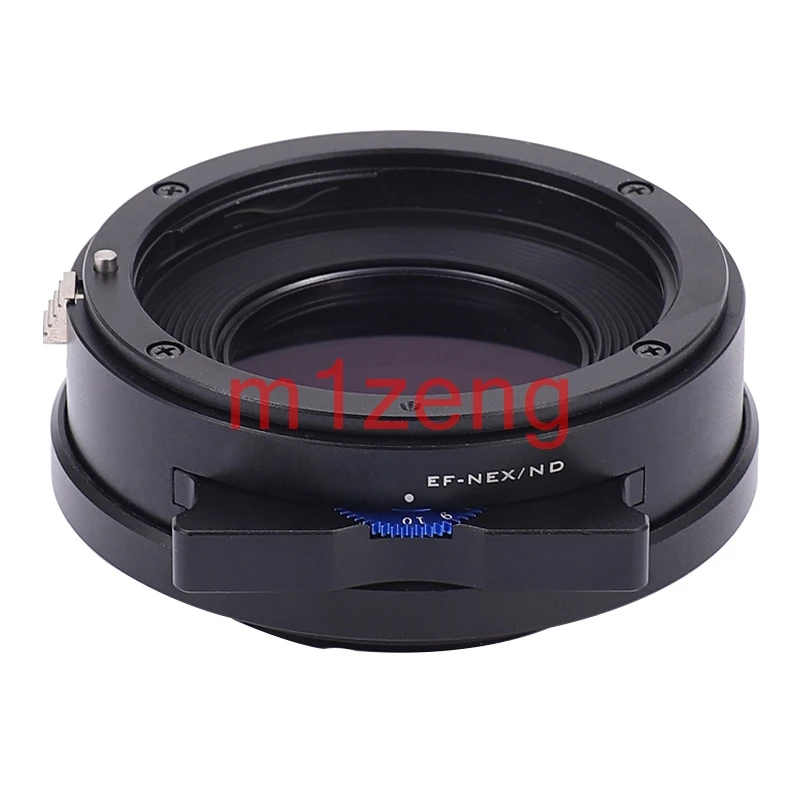 Efnex Adapter Ring With Vario Nd Filter For Canon Eos Lens To Sony E