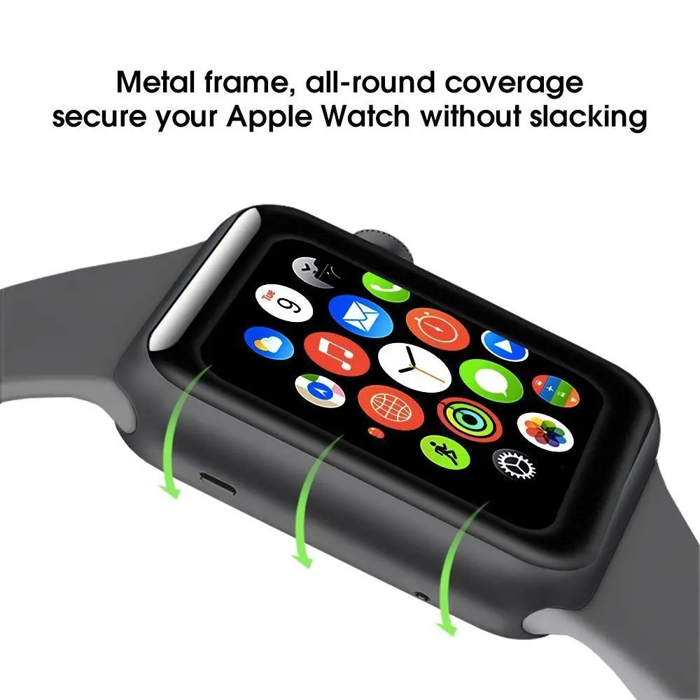 Полный охват прозрачная HD защитная пленка Экран протектор для AppleWatch 4 5 44/40 мм, устойчивое к царапинам 3D закаленное Стекло чехол для наручных часов iWatch, аксессуар