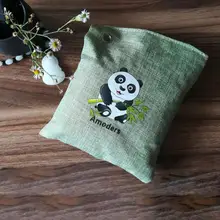 Натуральная сумка для очистки воздуха Ароматизатор воздуха очищающий Запах Eliminator Натуральный Бамбуковый Уголь захватывает мешок