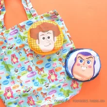 1 шт. Woody Buzz модная аниме переносная сумка для покупок многоразовая сумка-тоут складные сумки Сумка для хранения новые