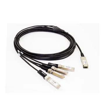 

40G Qsfp Tot 4*10G Sfp + Kabel 3M Dac Koperen Sfp + Direct Attach Passief dac 3M Kabels Compatibel Cisco