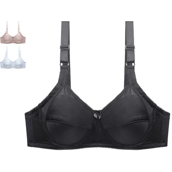 

New Fashion Sexy Women Ultrathin Bra Comfort Bralette Push Up Lingerie Under Wire Brassiere Big Size Female Underwear 90c 100c