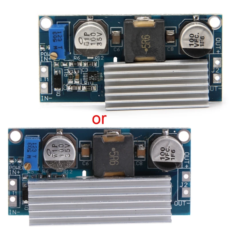 Drop#Wholesale 100W DC-DC Boost Step Up Converter 4-30V to 5-35V 12V 24V 9A Power Supply Module Integrated Circuits 