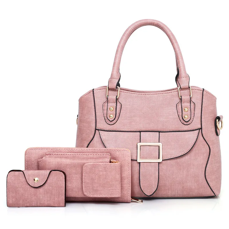 

Cross Border WOMEN'S Bag 2019 Cool Europe And America Style Versitile Fashion Handbag New Style Shoulder Different Size Bags